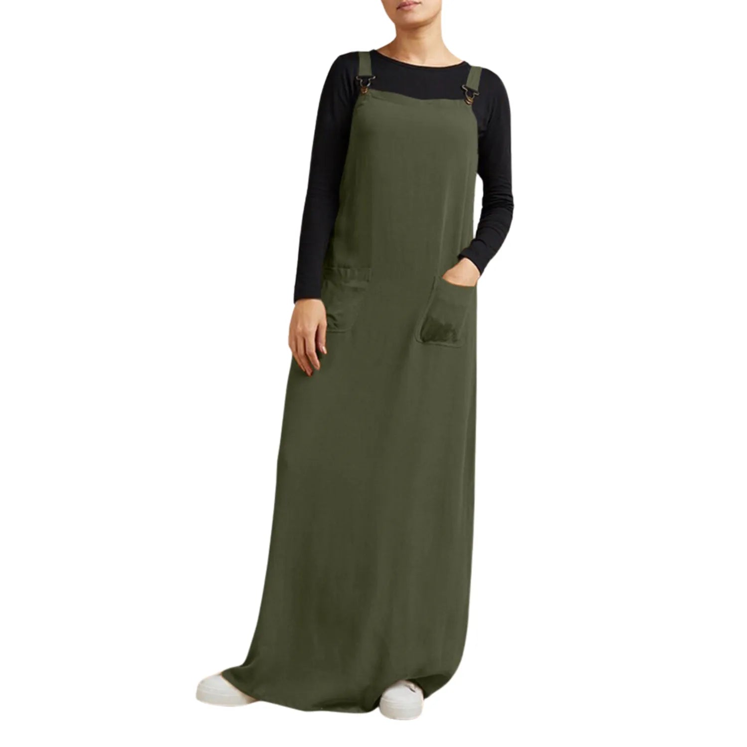 Salopette Robe Longue pour Femme - Élégance Décontractée - Salopette Mania