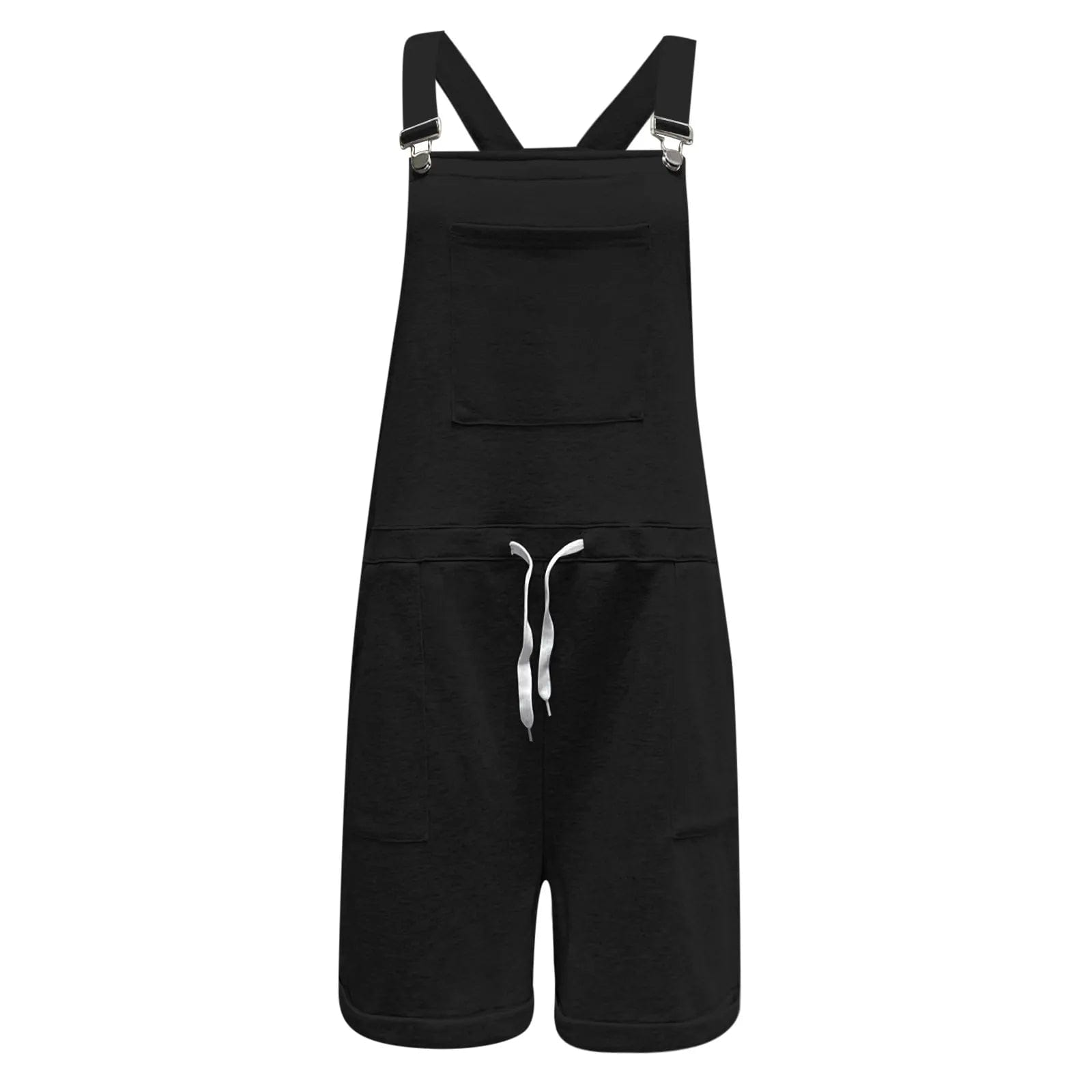 Salopette Short Femme en Tissu Doux - Style Décontracté avec Taille Ajustable - Salopette Mania