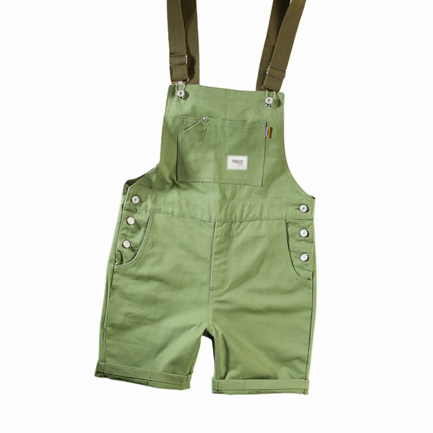 Salopette Short pour Homme en Coton - Style Décontracté et Confortable - Salopette Mania