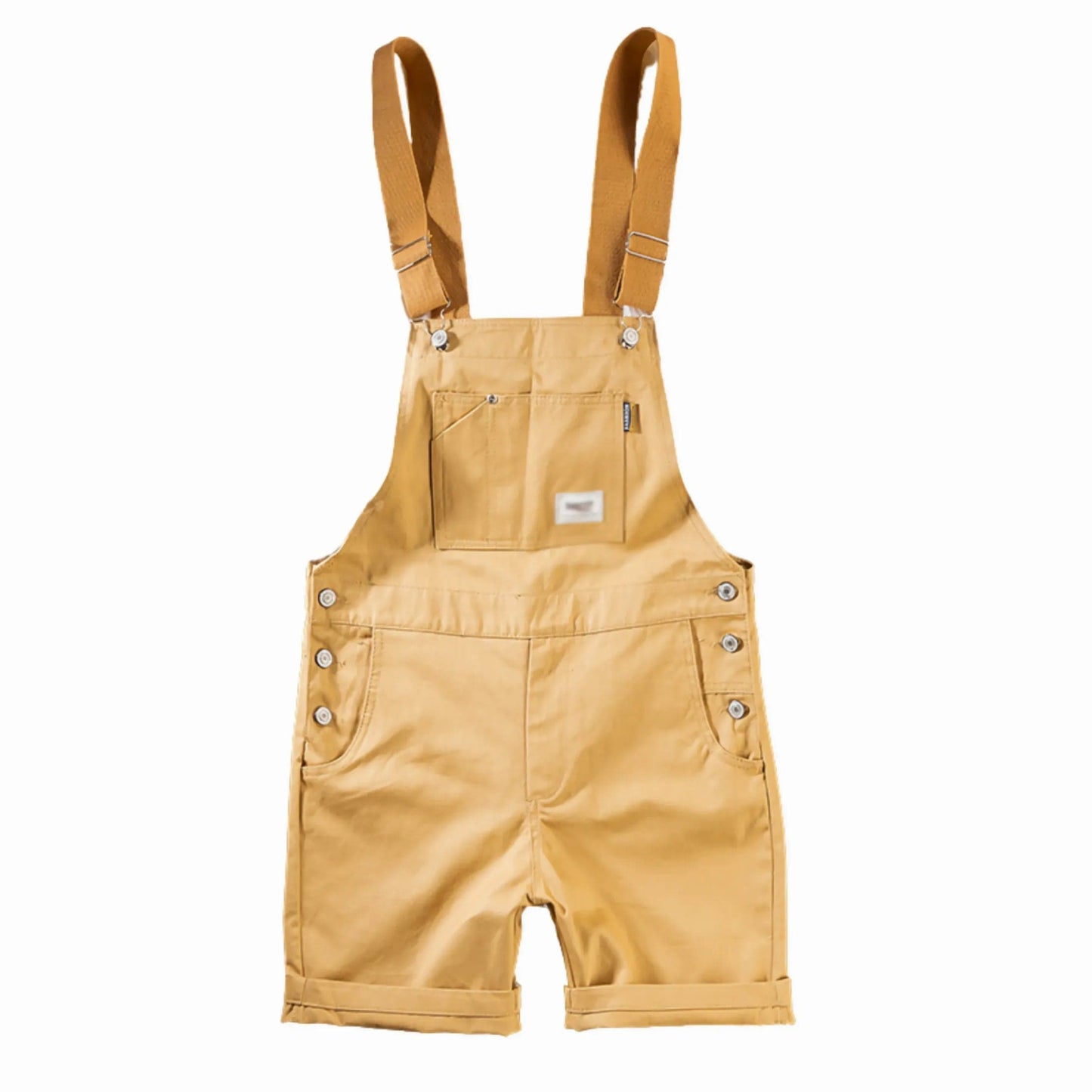 Salopette Short pour Homme en Coton - Style Décontracté et Confortable - Salopette Mania