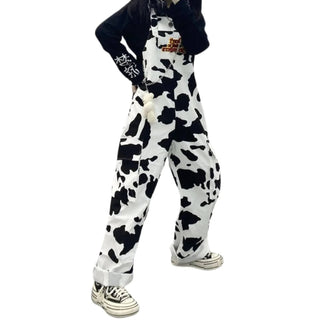 Salopette Streetwear Femme Style Vache – Légèreté et Originalité - Salopette Mania