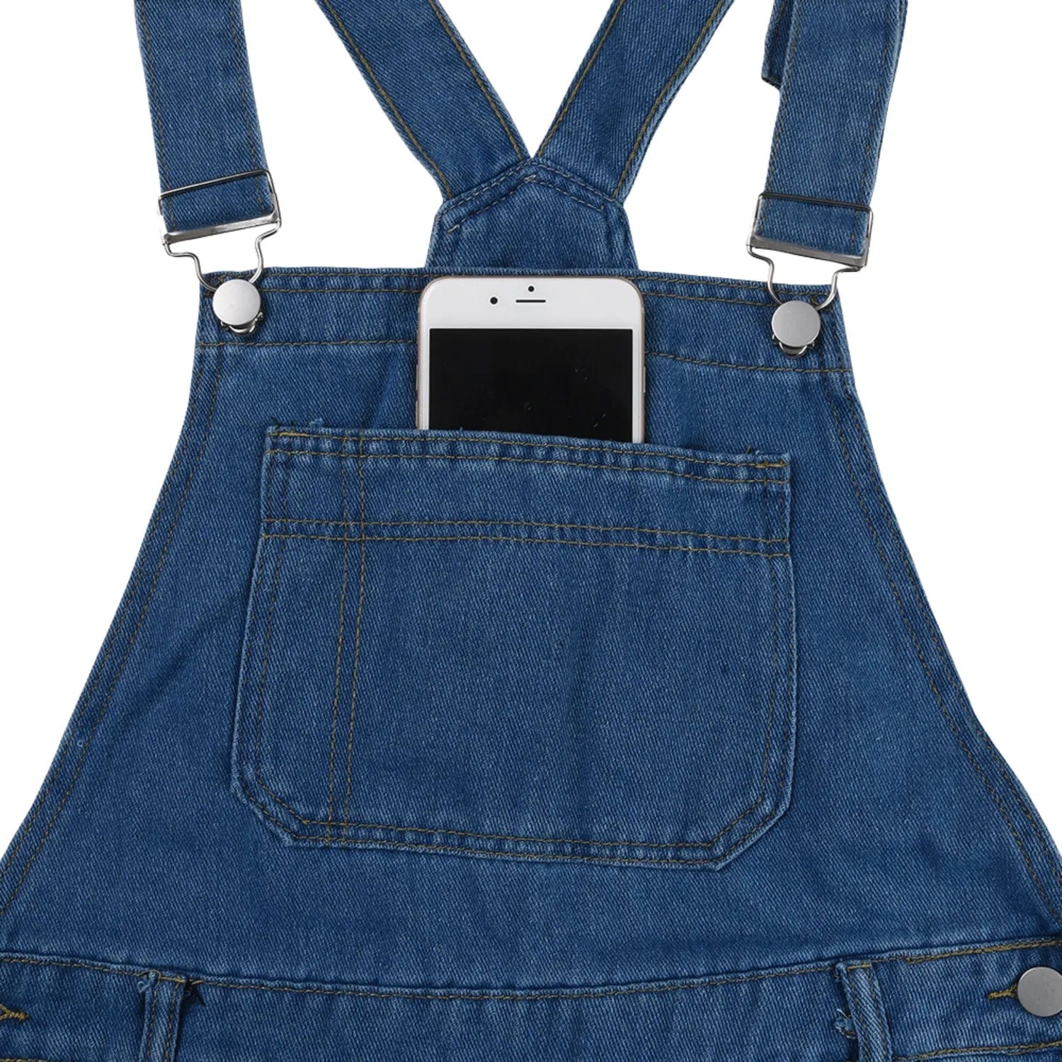Salopette Streetwear Homme en Jean – Élégance Décontractée et Coupe Ajustée - Salopette Mania