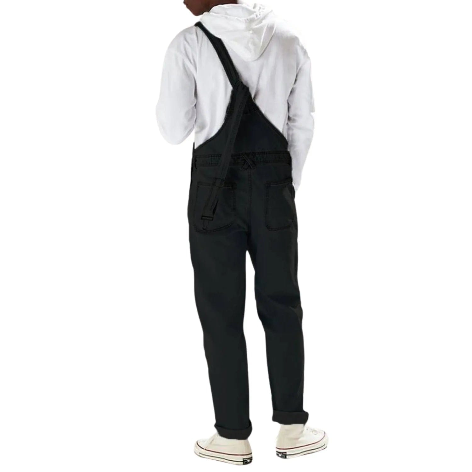Salopette Streetwear Homme en Jean – Élégance Décontractée et Coupe Ajustée - Salopette Mania