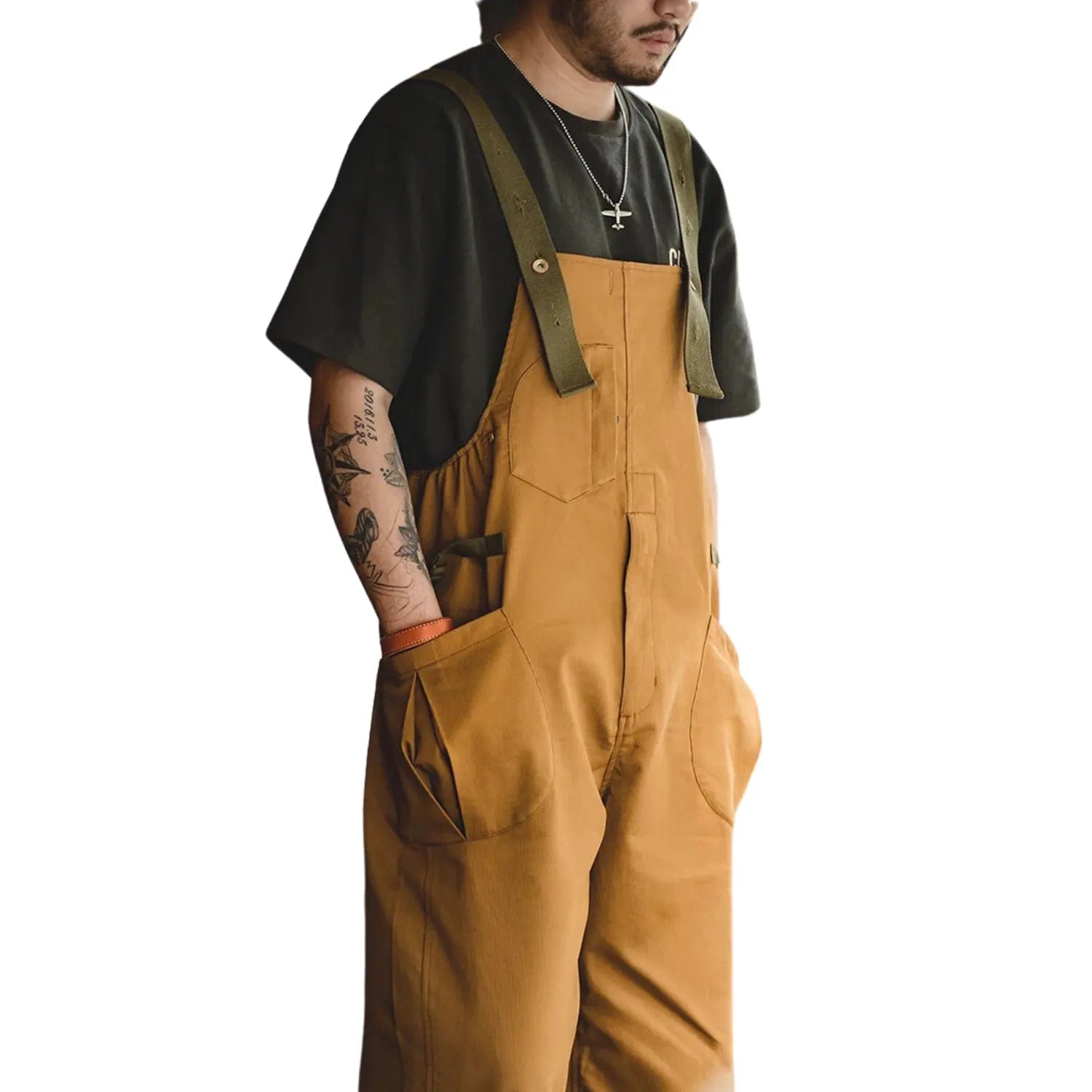 Salopette Vintage Homme en Coton – Élégance et Confort pour un Style Authentique - Salopette Mania