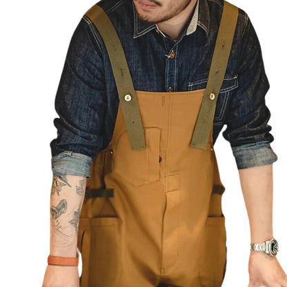 Salopette Vintage Homme en Coton – Élégance et Confort pour un Style Authentique - Salopette Mania