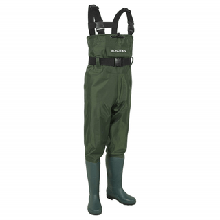 Waders de Pêche Étanches avec Bottes - Confort et Protection Totale - Salopette Mania