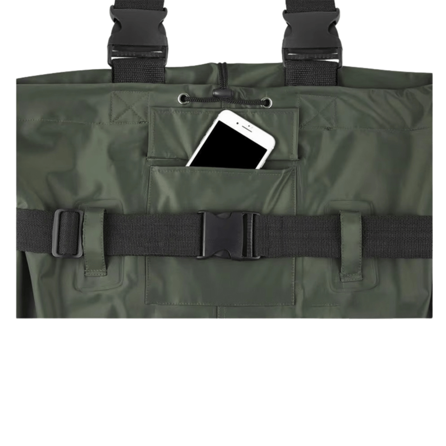 Waders de Pêche Étanches avec Bottes - Confort et Protection Totale - Salopette Mania