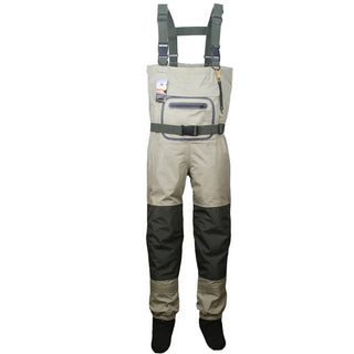 Waders de Pêche - Salopette Imperméable avec Poches Zippées et Ceinture Ajustable - Salopette Mania